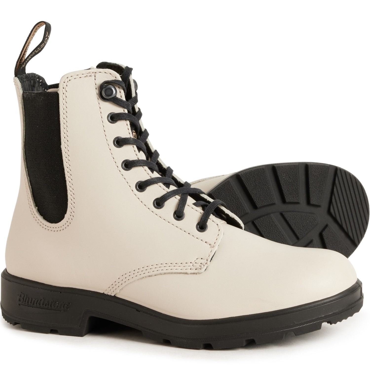 New Blundstone 2324 Originals Lace-Up Boots Women Leather Sz 5 Us Women 8 Oat